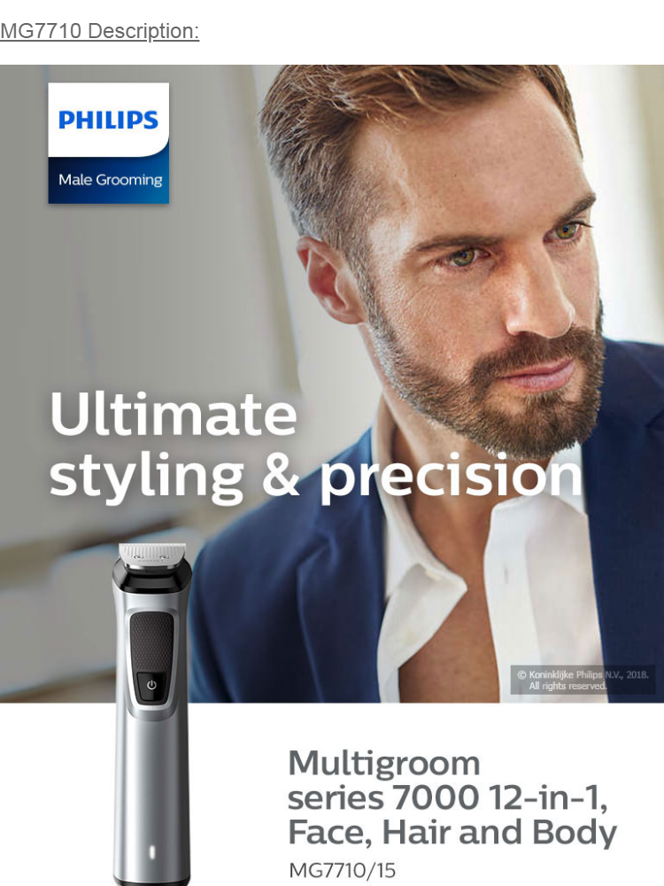 philips series 7000 mg7710