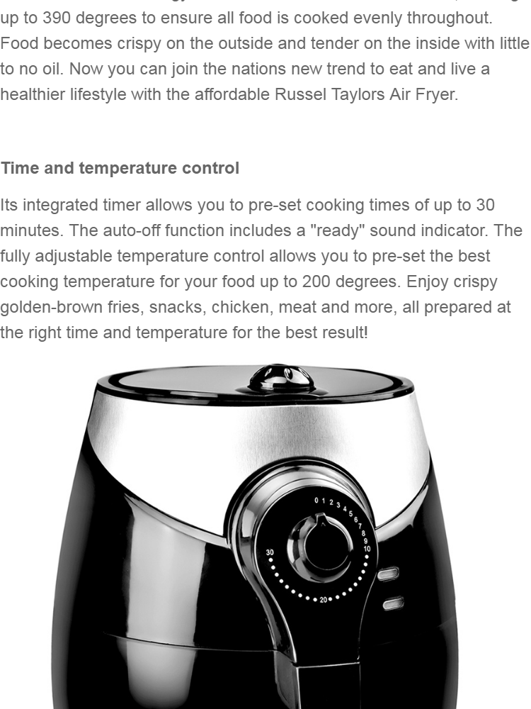 Russell Taylors Air Fryer Af 14 Buy Sell Online Air Fryers With Cheap Price Lazada