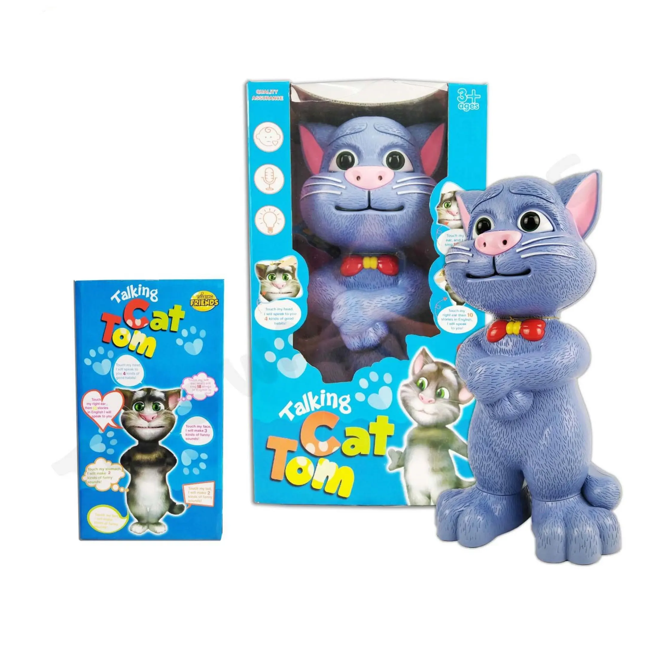 7in1 Talking Tom Toy Cat Record Imitate Your Voice Singing Toys For Kids Birthday Gift Present Toy Lazada Singapore