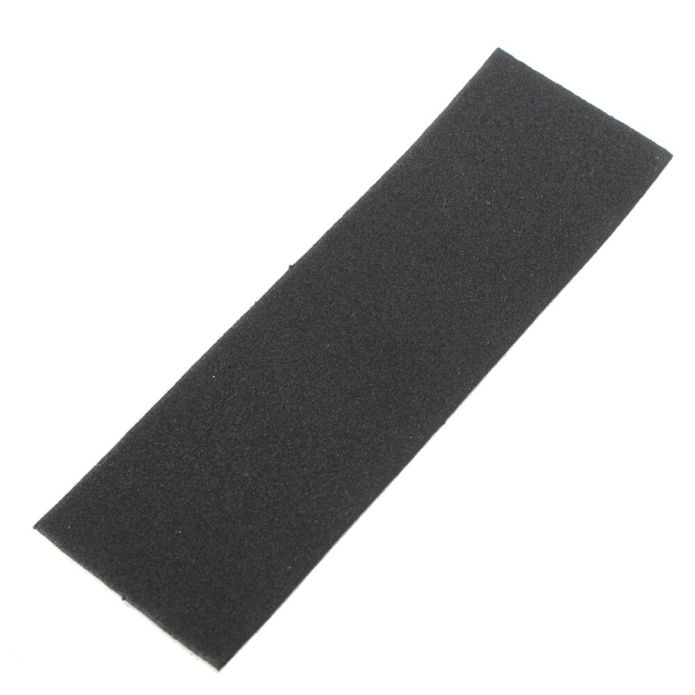 12Pcs/set Wooden Fingerboard Deck Uncut Black Grip Tape Stickers 110mm x 35mm 