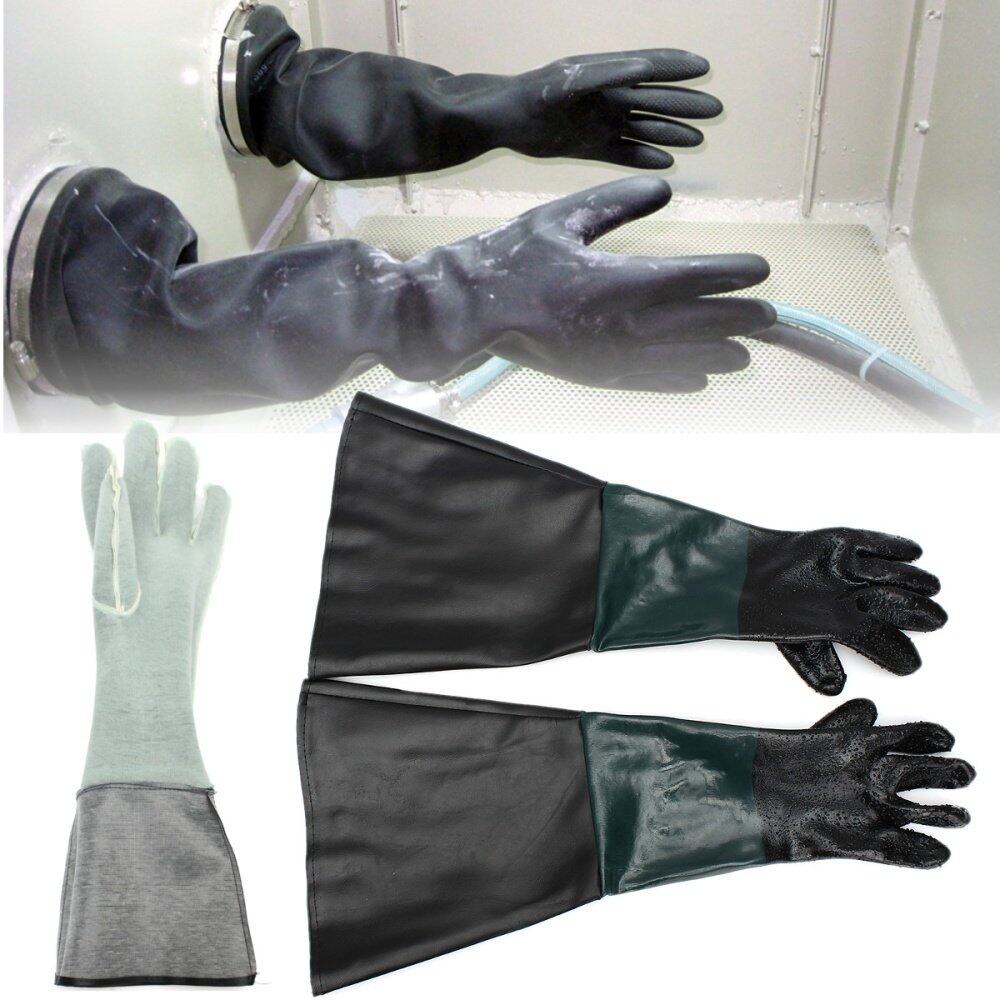 23 6x11 Replacement Gloves For Heavy Duty Sandblasting Sand