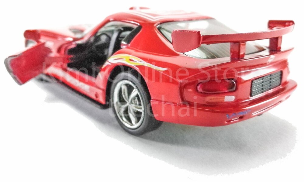 Kinsmart diecast car 1:36 Dodge Viper GTS-R Blue Red White Black model friction toys with box collection christmas gift